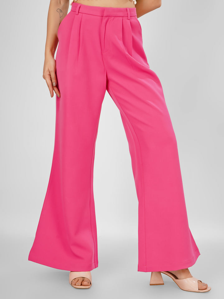 Flared Wide Leg Pants