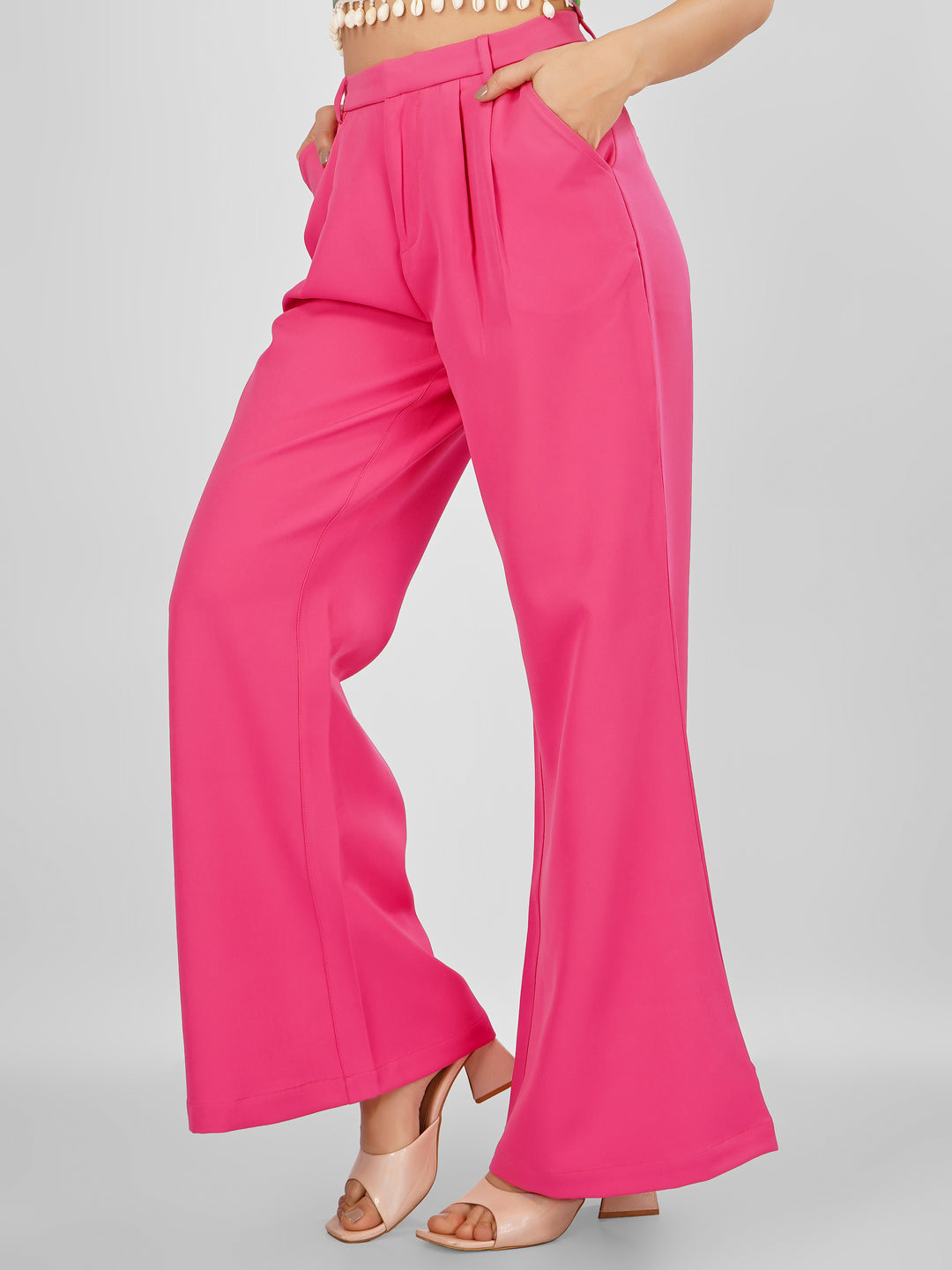 Flared Wide Leg Pants