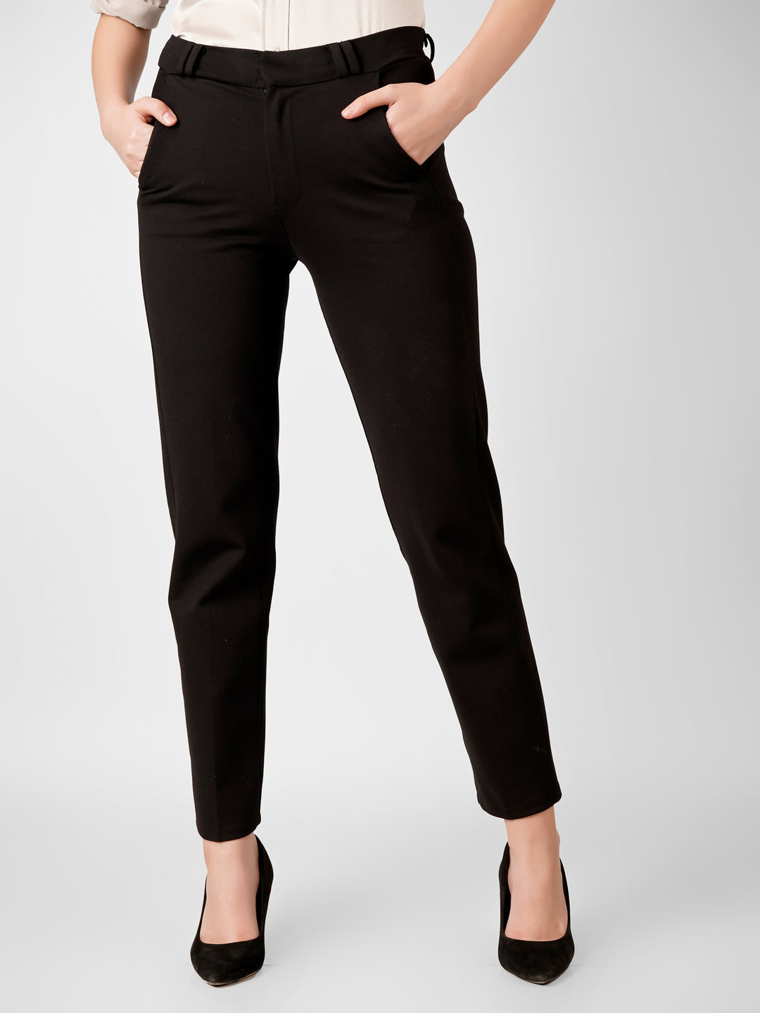 Black Good Fit Trouser