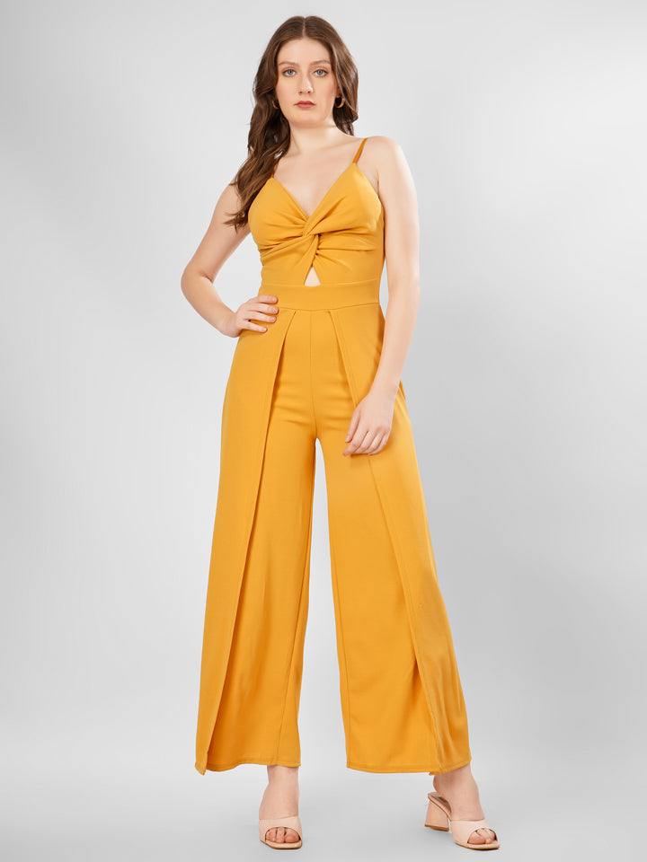 STRAPPY KNOTTED JUMPSUIT