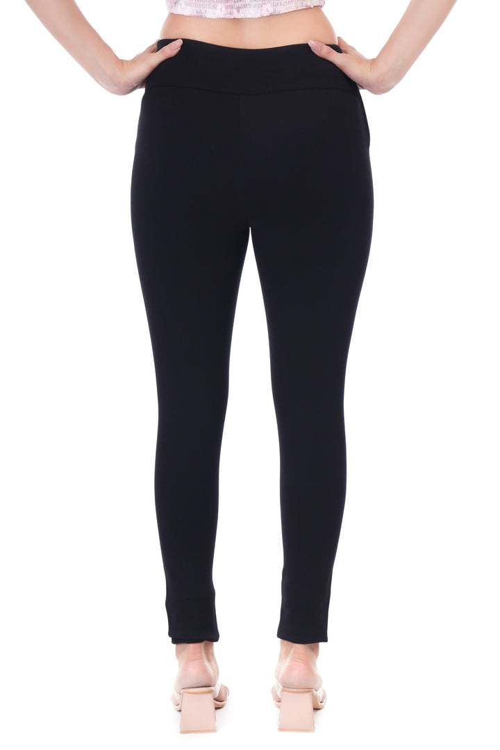 EdgeZipper Jeggings-black