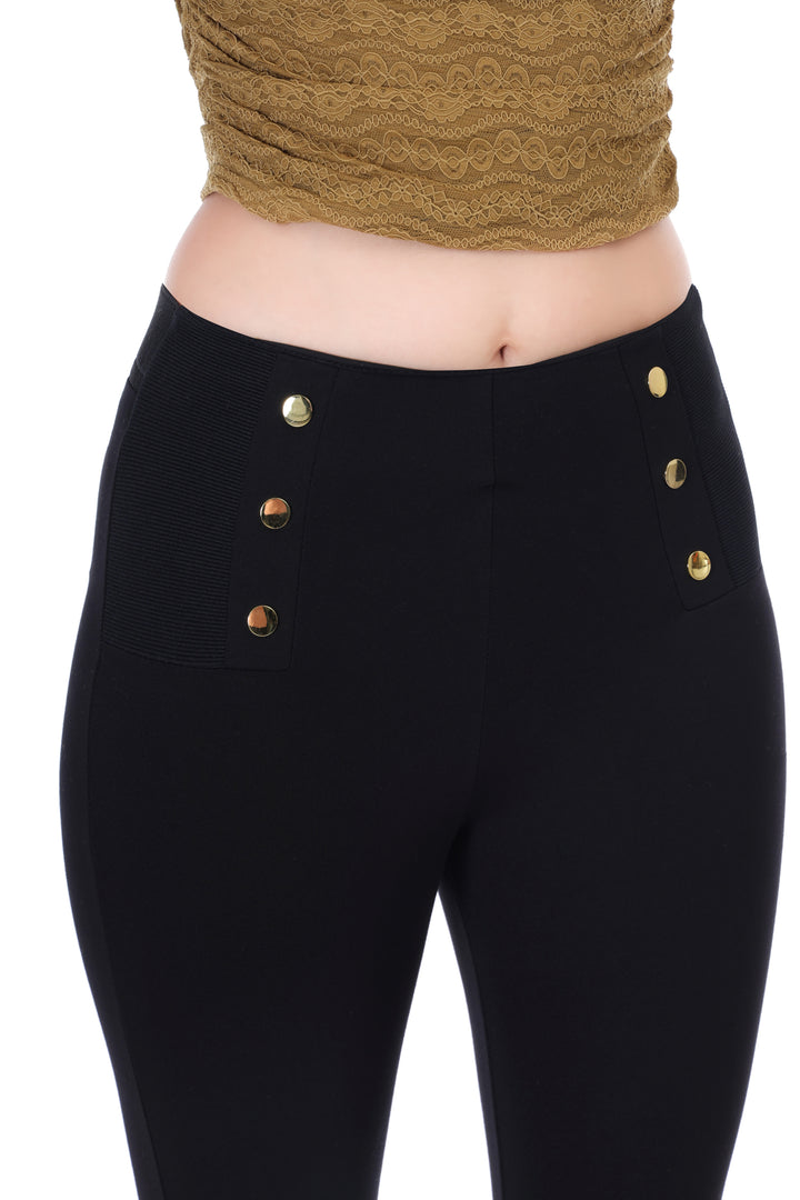 SnapCurve Jeggings-black