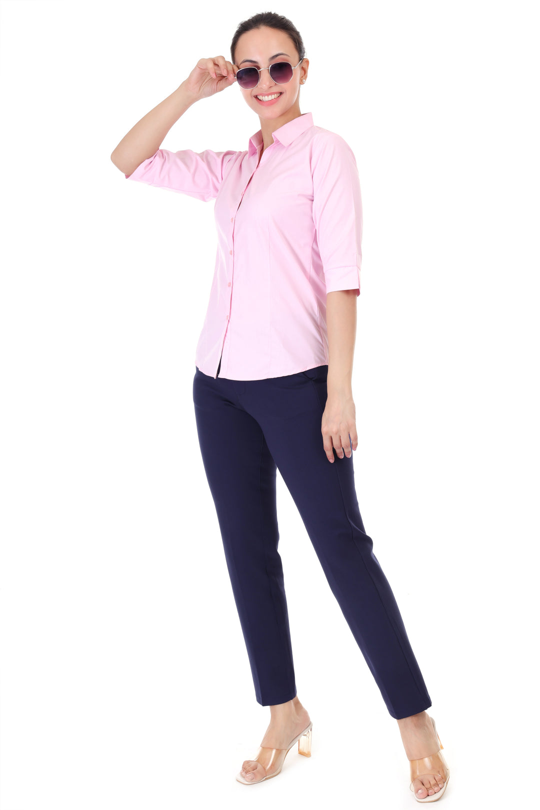 LIGHT PINK CLASSIC COTTON SHIRT