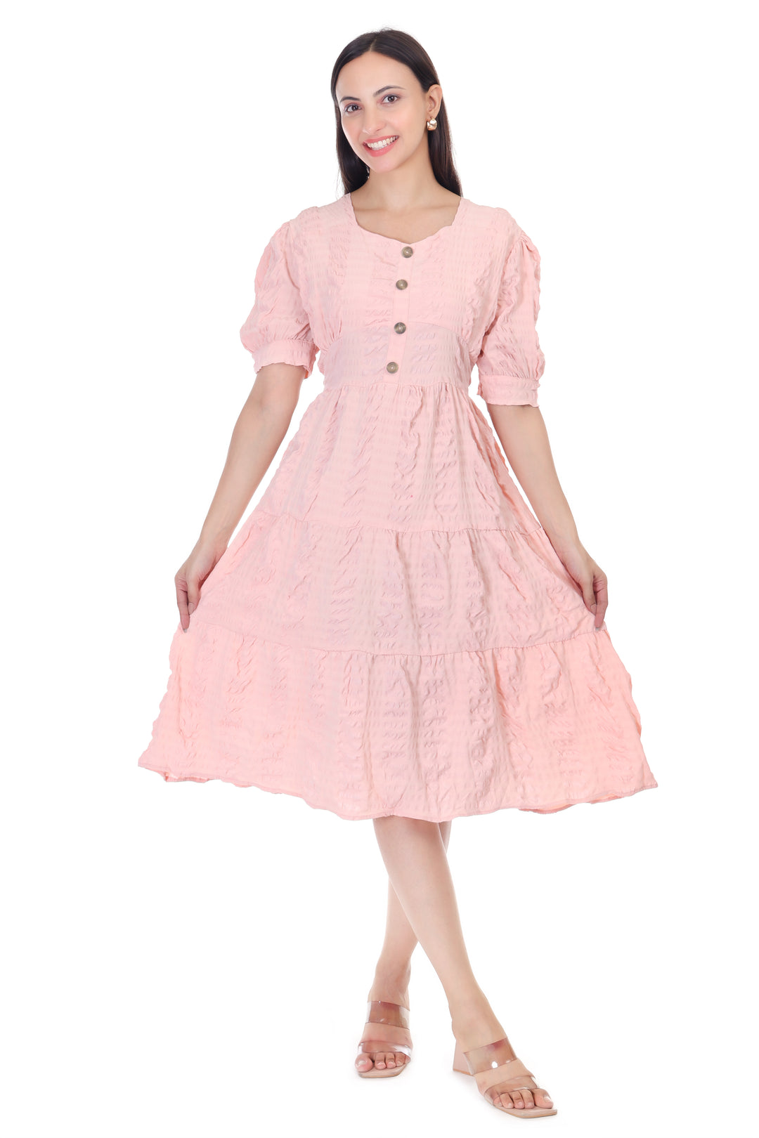 Blush Belle Dress - Pink