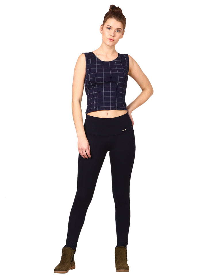 Classic Black High-Waist Jeggings