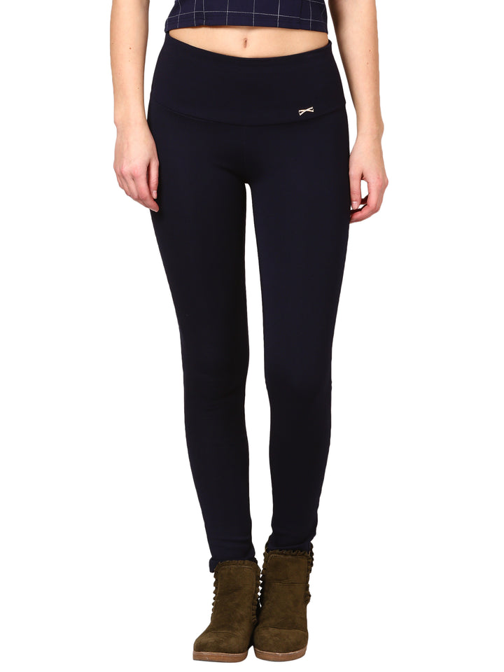 Classic Black High-Waist Jeggings